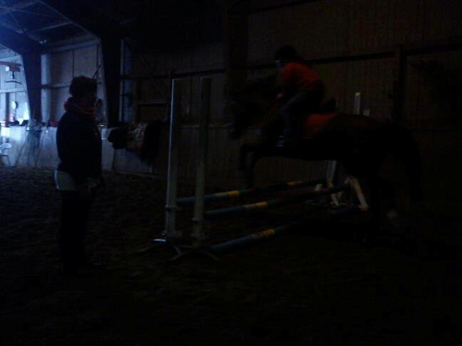 ridning på egedal rideskole - camse og jeg springer billede 10