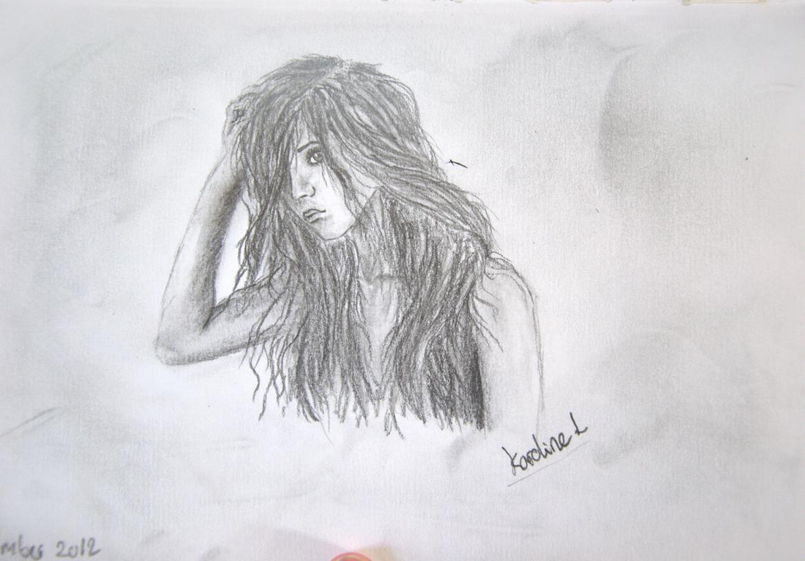 Mine tegninger:) - Lidt fri hånd i en tysk time.... (2012) billede 6