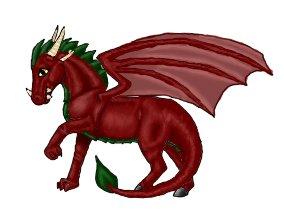 Lidt forskellige heste tegninger. - Tegnet i Net-hesten. dk skabelon billede 26