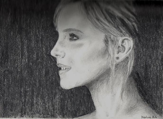 Mine tegninger:) - En teging af Emma Watson (2012) billede 4