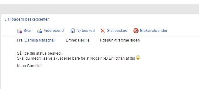 Vores billedebog. - En super sød besked jeg modtog i dag d. 4/7-13 (': billede 98