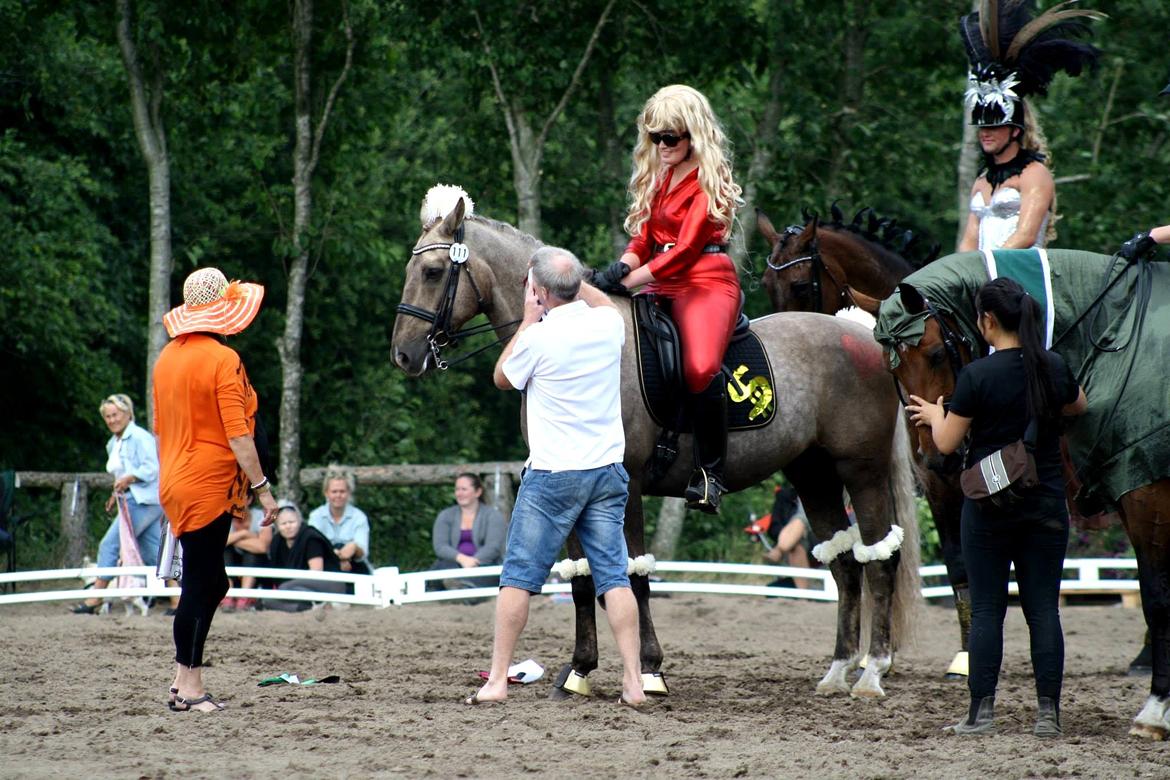 Chopali i Jysk Rideuge's Kostume Kür 2013! "PARIS HILTON & PUDDELHESTEN" billede 3