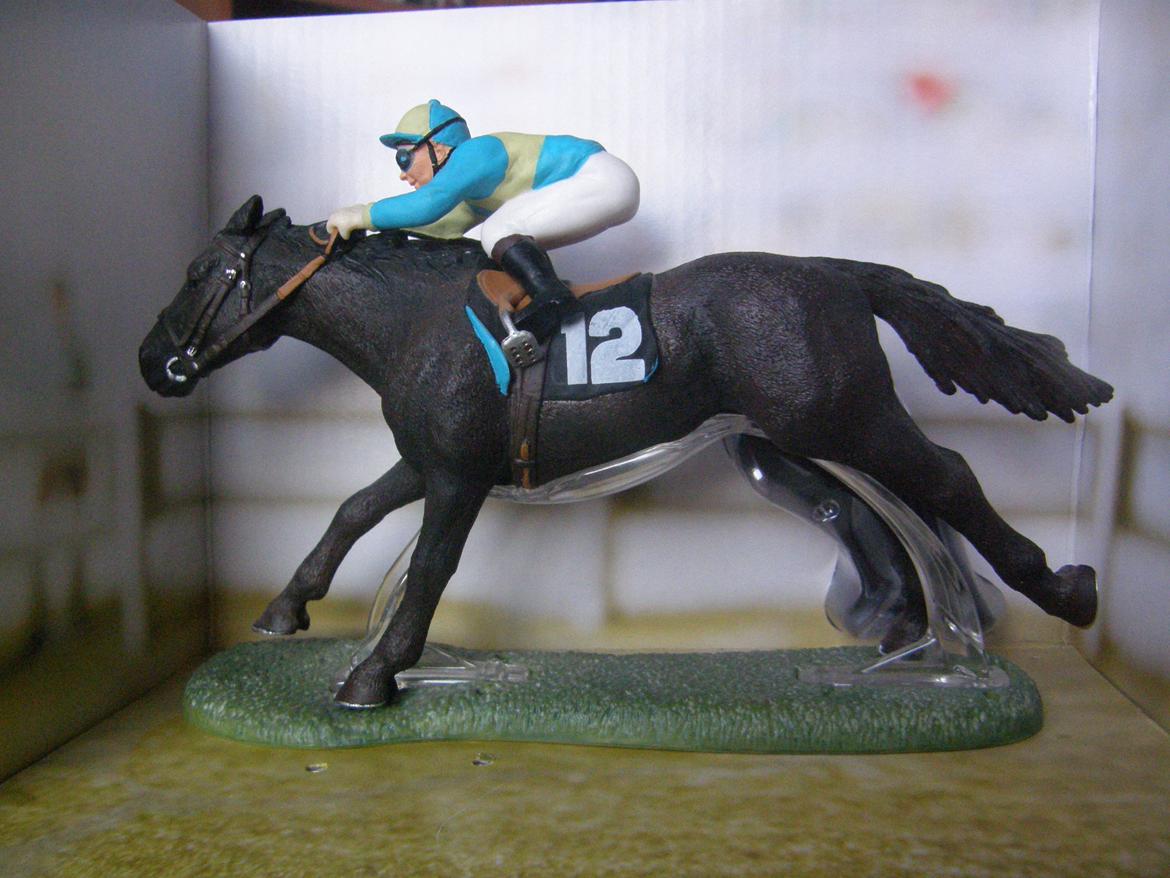 Mine Schleich Dyr - Janick på Queens Delight. Race: Fuldblod. Køn: Hoppe. Alder 3 år. billede 160