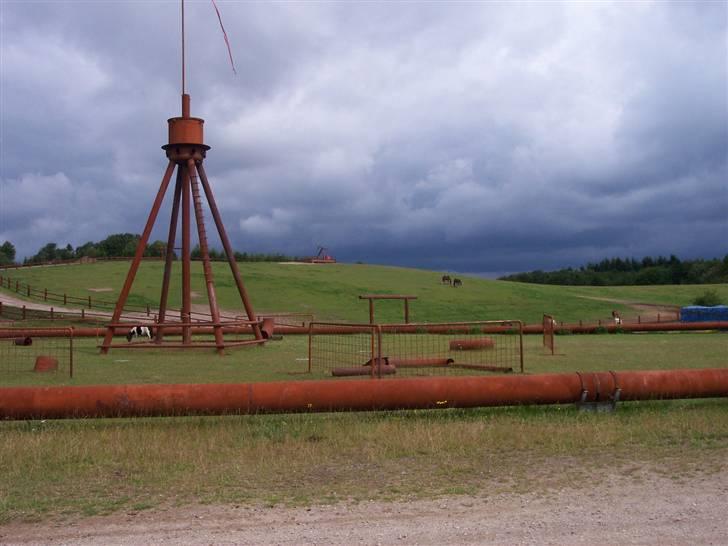 Østerlund Ridelejr - Det første man ser af østerlund når man kører ind på pladsen. billede 2