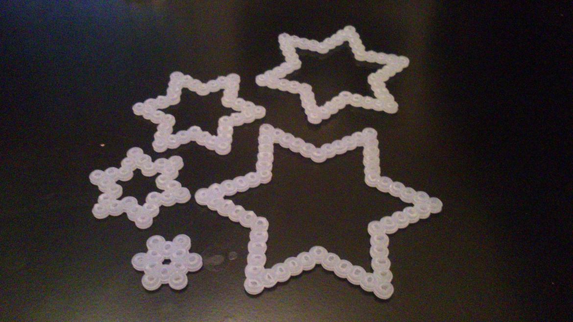 min kreativitet - jeg er også igang med rød og grøn selv lysene og så mangler der lige nogle få størrelser billede 12