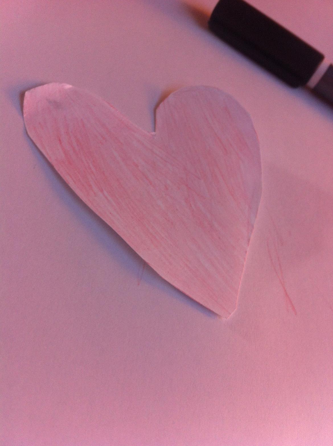 Guide, Julekalender!  - 6. Så er hjertet færdig.  billede 6