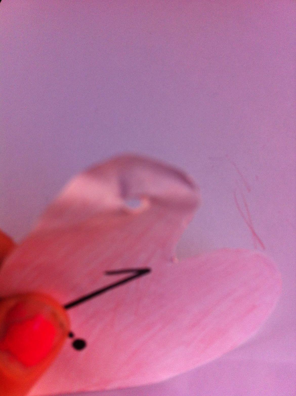 Guide, Julekalender!  - 8. Prik et hul, i det ene hjerte med blyanten.  billede 8