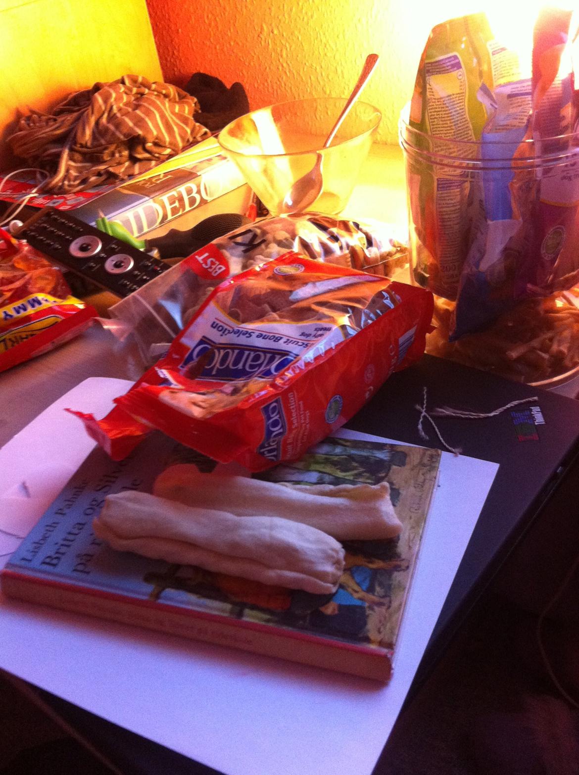 Guide, Julekalender!  - XTRA!!!!
-En lille lækker gotte pose, jeg har brugt til et par tal. Se videre hvis du vil se hvordan man gør!  billede 12