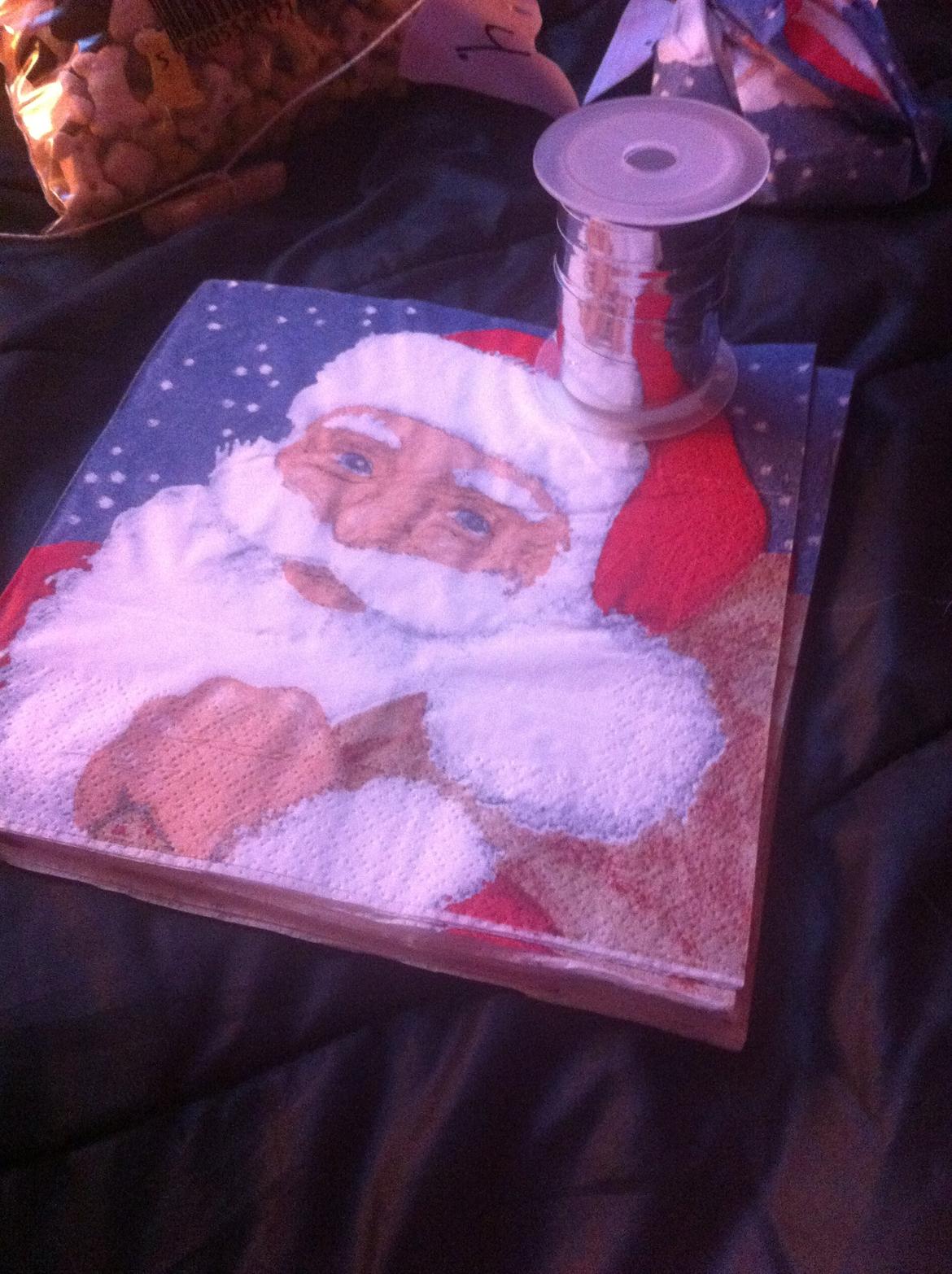 Guide, Julekalender!  - Du skal bruge en sød serviet, og noget snor.  billede 14