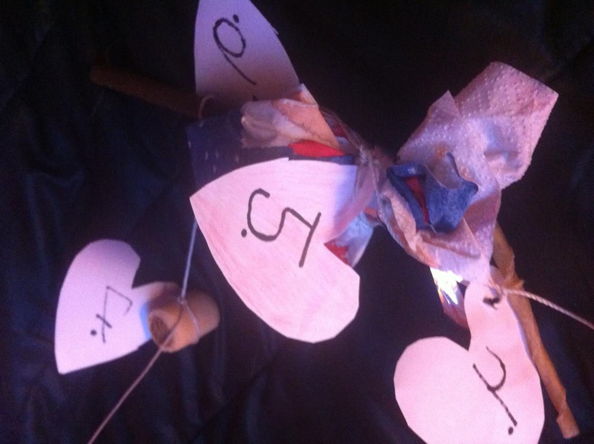 Guide, Julekalender!  - Her har jeg bundet Posen på, sammen med et tal. Og færdig.  billede 21