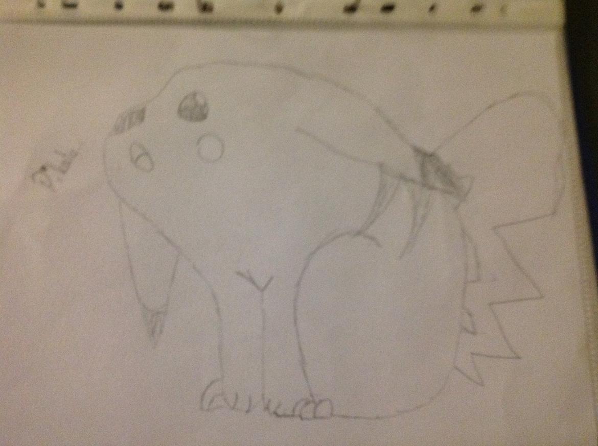 Mine tegninger  - Pikatue (skulle lige prøve) billede 3