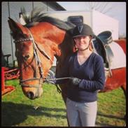 Maggie min "lille" hest <3