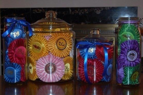 Opbevaring/ophæng af rosetter billede 11