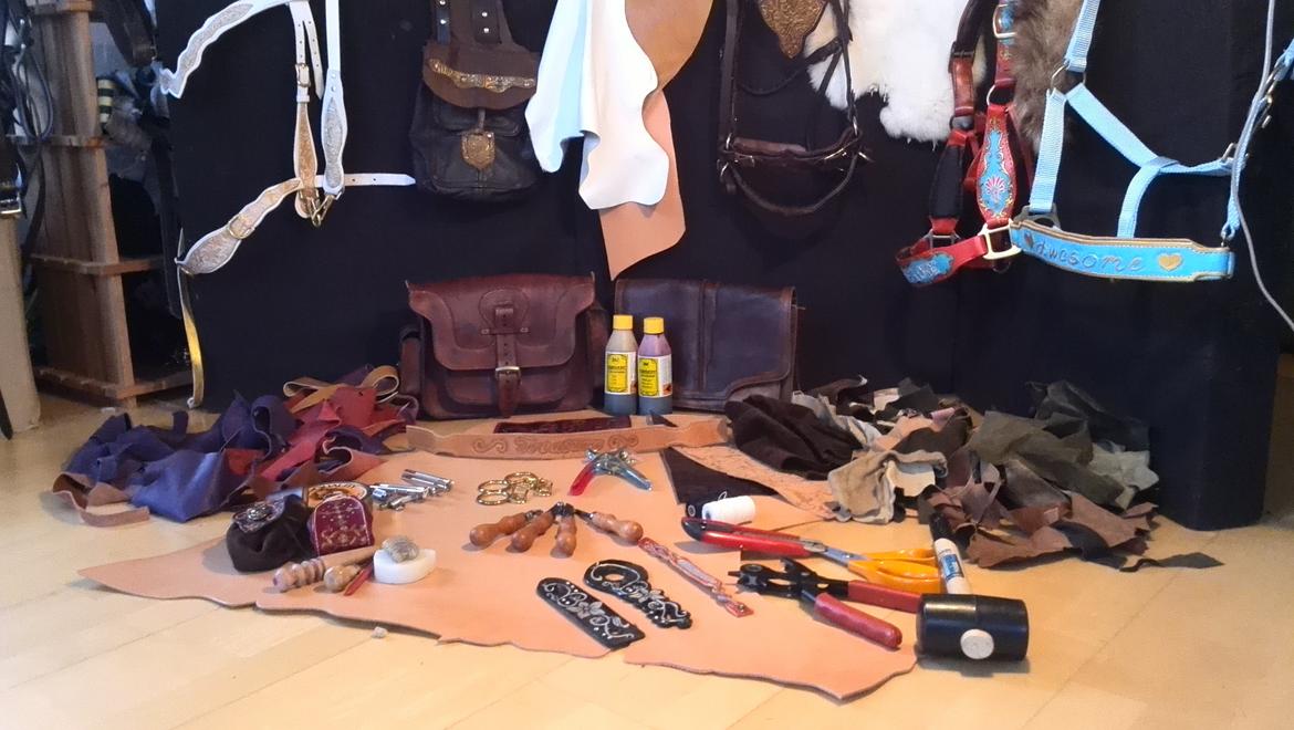 læder arbejde DIY billede 1