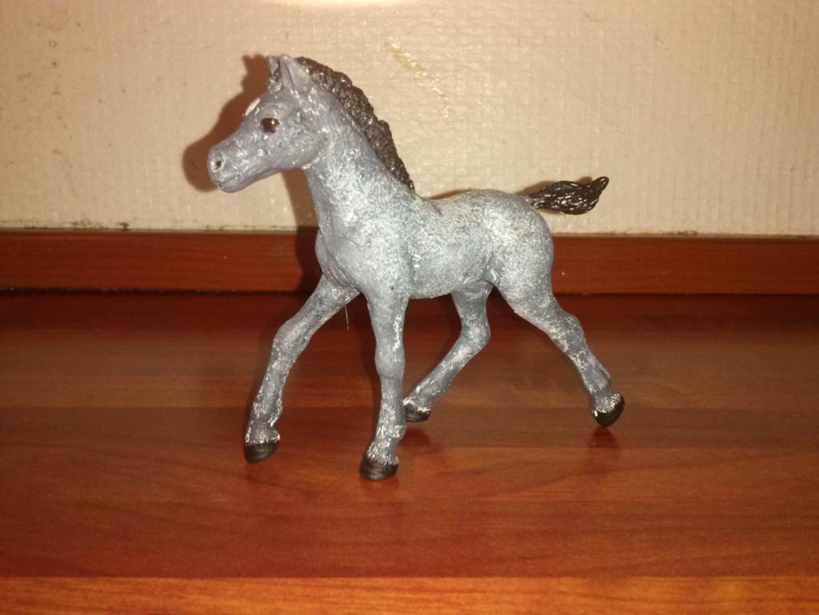 Ommalet Schleich heste - - Silver - Tilfældig billede 3