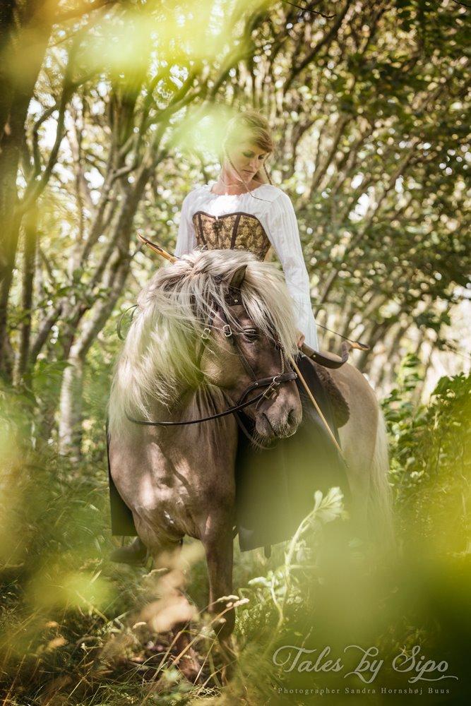 Katrine Thygesen Buur og hestene - Katrine og hendes hingst Dansari ... Fotograf: Tales by Sipo billede 11