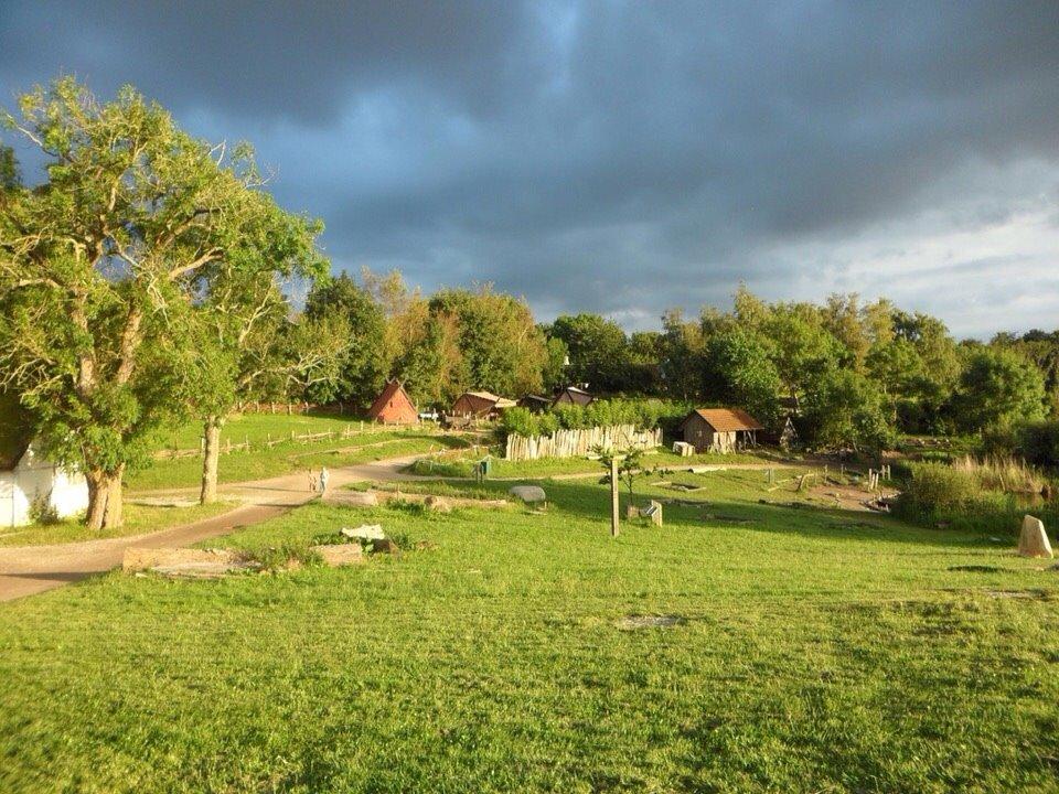 Sagnlandet Lejre - uvejr i solskin over båldalen. billede 21