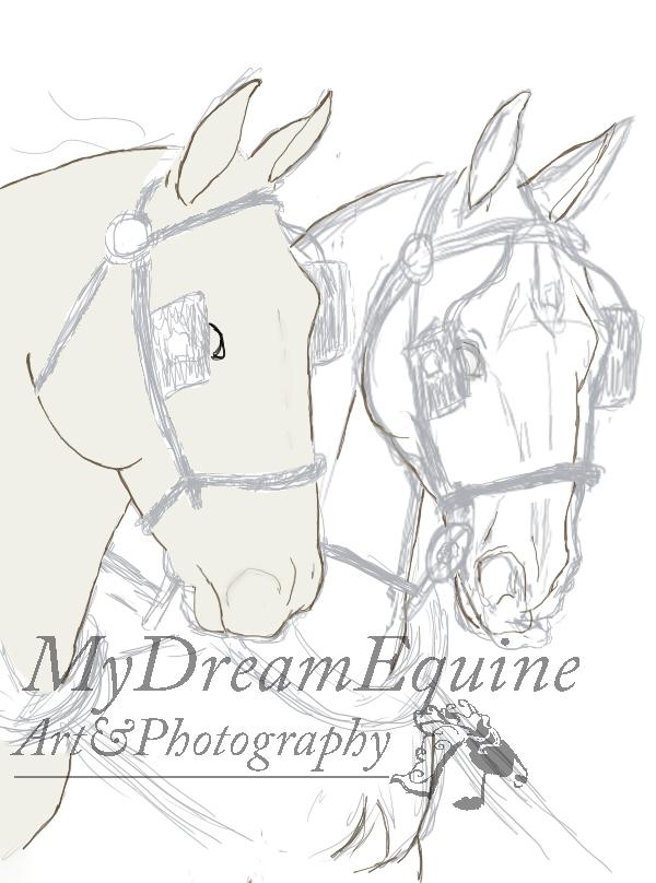 Tegning i Process  - Grund farve billede 4