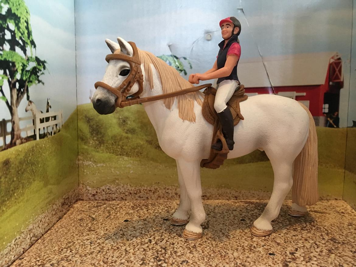 Mine Schleich Dyr - Navn: Milegro Race: Tennesse Walking Horse Køn: hingst Alder: 14 år Rytter: Pernille billede 230