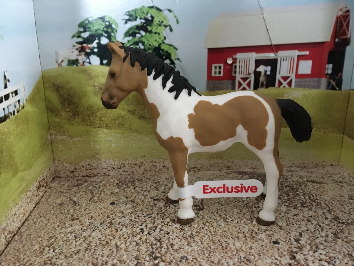 Mine Schleich Dyr - Navn: Hindbærgårdens All About Lindy Race: Pinto Køn: hoppe Alder: 1 år Stamtavle: Mor: Amy Far. Ty billede 229