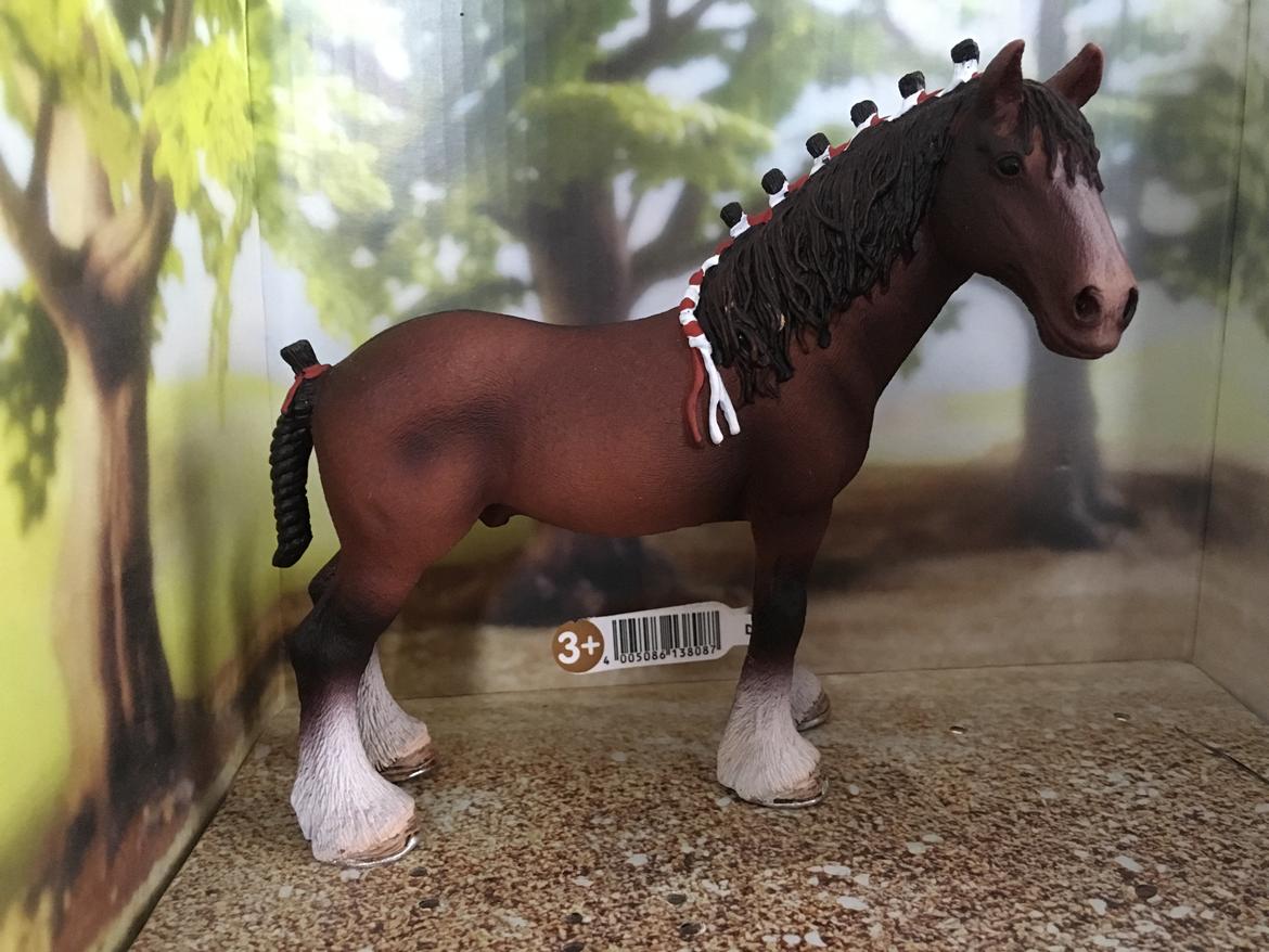 Mine Schleich Dyr - Navn: Casper Race: Clydsdale Køn: Vallak Alder: 5 år billede 292