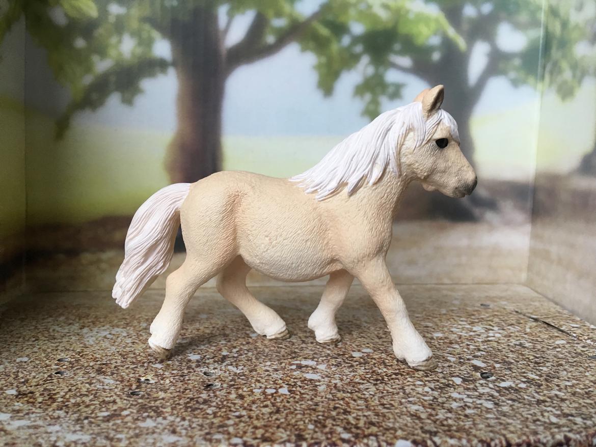 Mine Schleich Dyr - Navn: Lille Vildé, Race: Shetlænder, Køn: Hoppe, Alder: 8 år billede 297