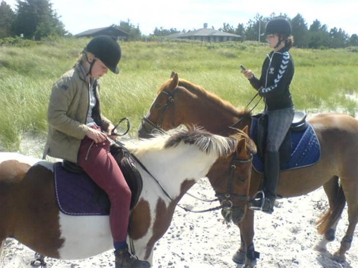 Ferie i Fjellerup 2007 - Camilla på indi og ally på desse billede 5