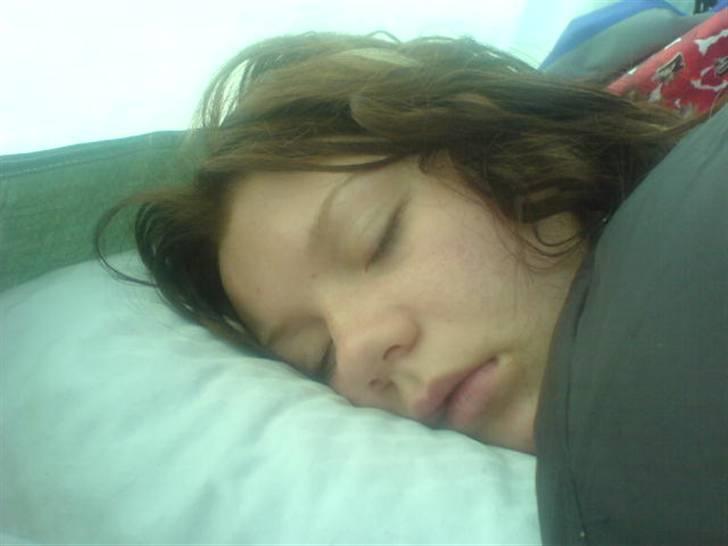 Ferie i Fjellerup 2007 - Sovetrynen ally sover helt LÆNGE billede 9