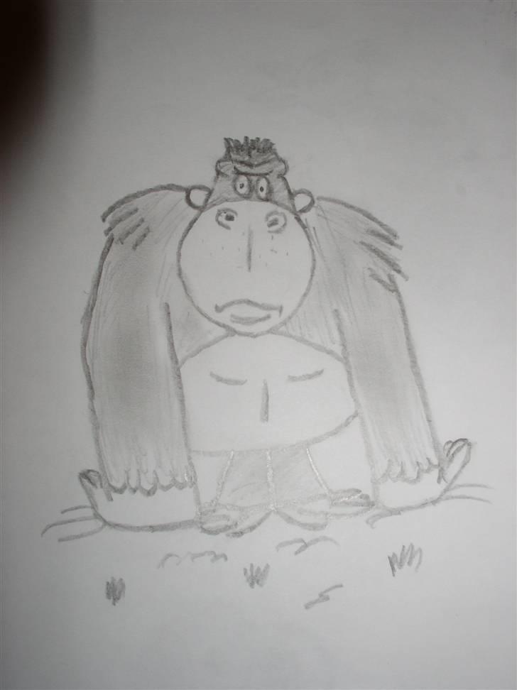 Mine tegninger (dyr) - 18. En sjov abe ( : hehe billede 20