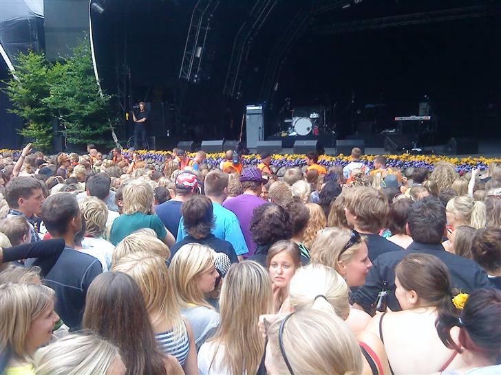 Nightwish live @ Skanderborg Festival - Bare stemningsbillede før Alphabeat. billede 1