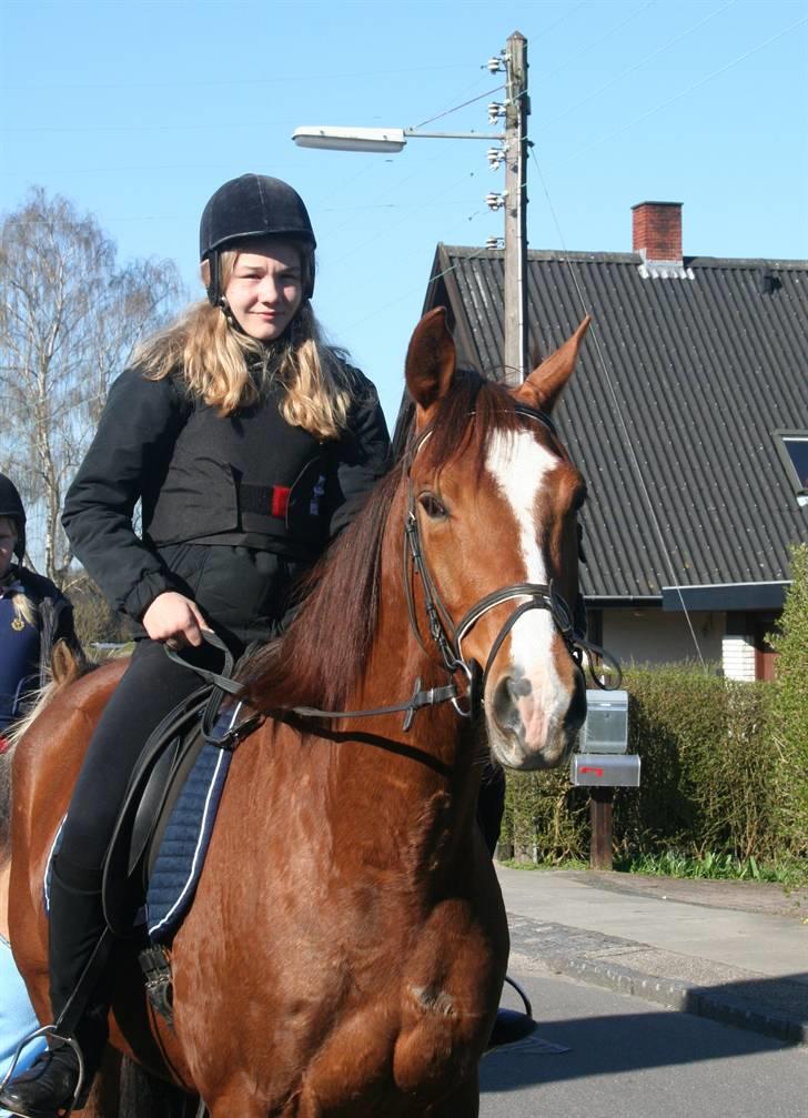 Gg stævne på bagsværd fort - Cille på Oskar billede 1