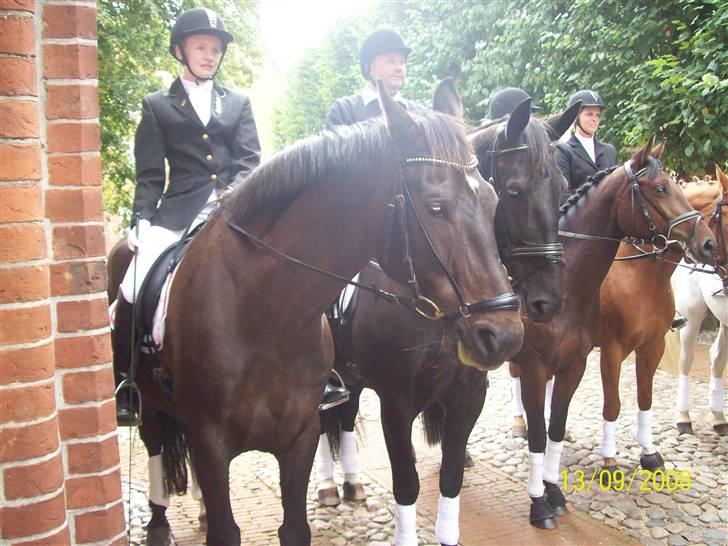 Espalier ved Jane og Troels´ bryllup - Johanne ogClaus, Annemette, Mig billede 3