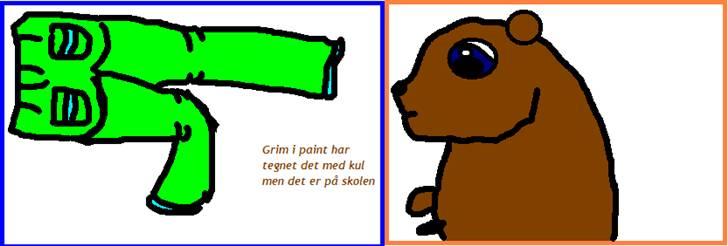 Tegninger - Stener (et par bukser og en grim hamster) billede 4