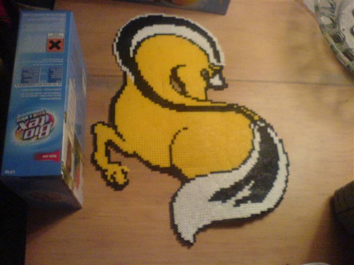 Ting lavt med rør Perler - Så har jeg også lavt en fjordhest... (lavt d 6 okt. 2008)
 billede 5