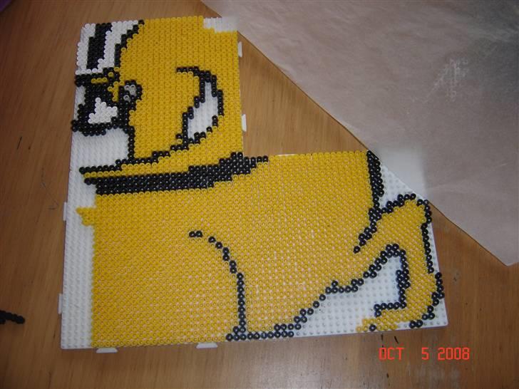 Ting lavt med rør Perler - Dernæst var det denne afdeling jeg lavede (lavt d 6 okt. 2008)
 billede 3