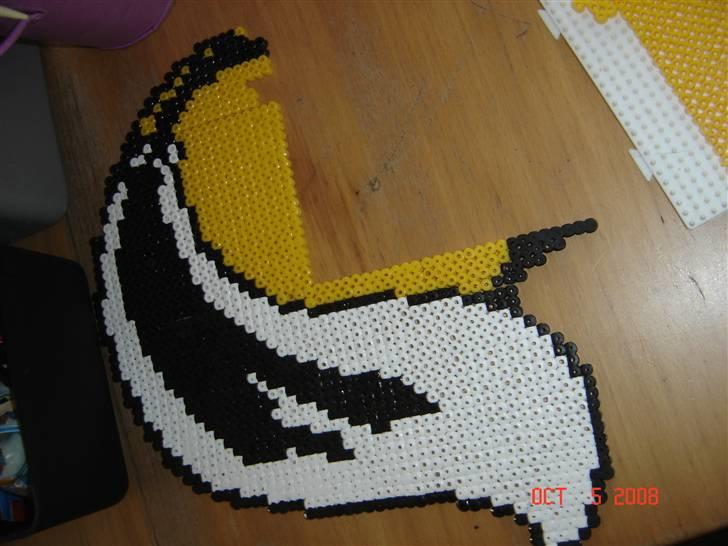 Ting lavt med rør Perler - Dette var det første jeg lavede (lavt d 6 okt. 2008)
 billede 2