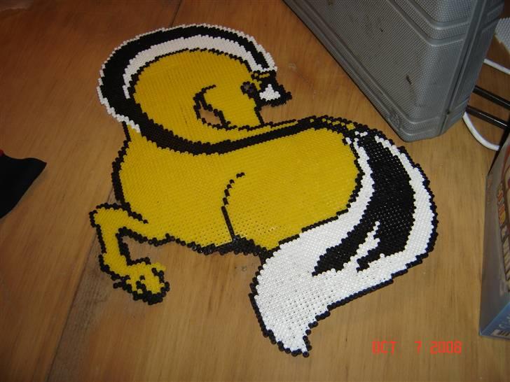 Ting lavt med rør Perler - Her er det færdige resultat (lavt d 6 okt. 2008)
 billede 1