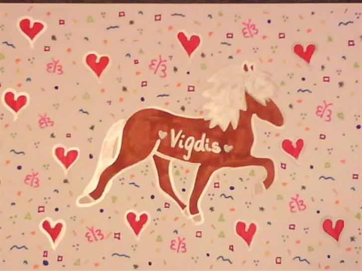 Nogle tegninger:D - 1 Töltende hest! har skrvet vigdis på den:D billede 5