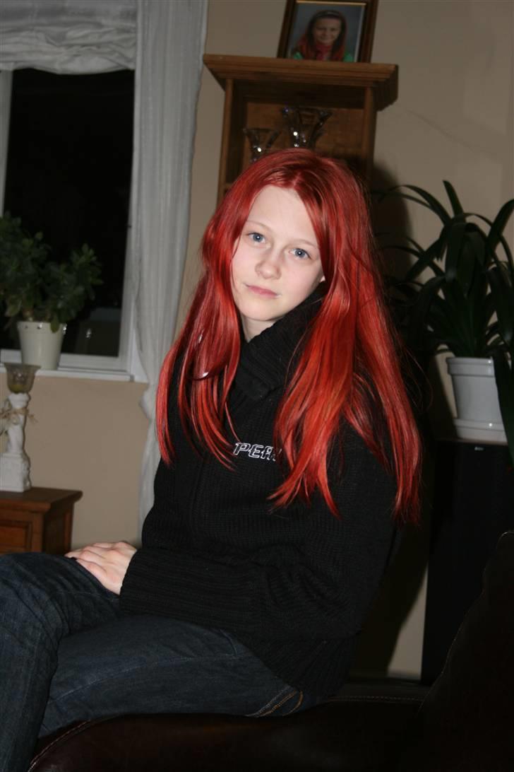 Mit fotoalbum - Der er jeg blevet farvet rødhåtet! billede 33