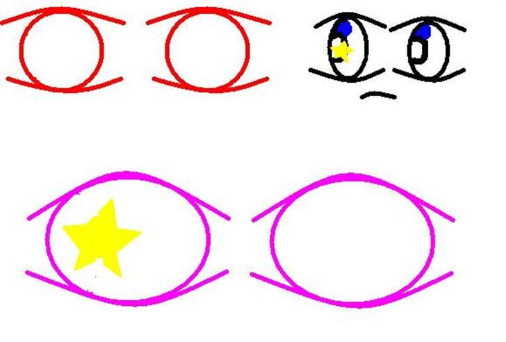 Tegninger - 3 øjne billede 17