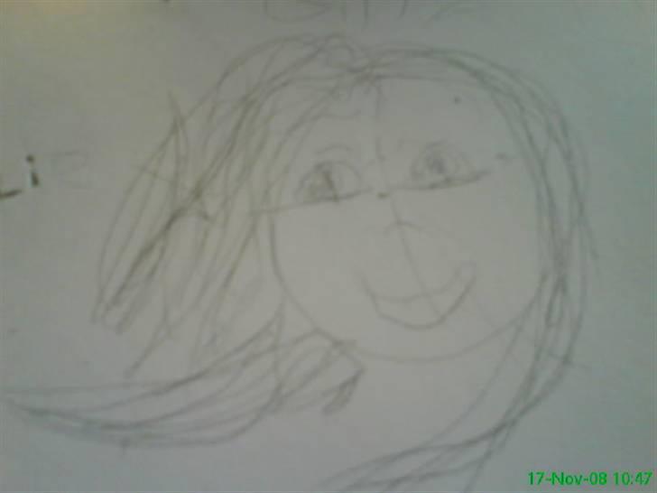 Tegninger - Pige tegnet med venstre hånd (første gang) billede 25