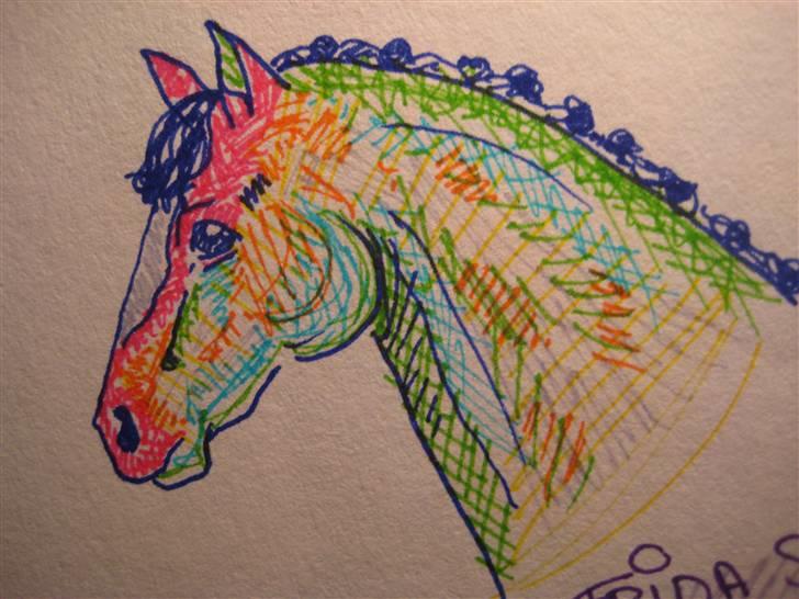 Tegninger  xD - 18} Igen, en af dem med farver ;D .... vinter 08. billede 19