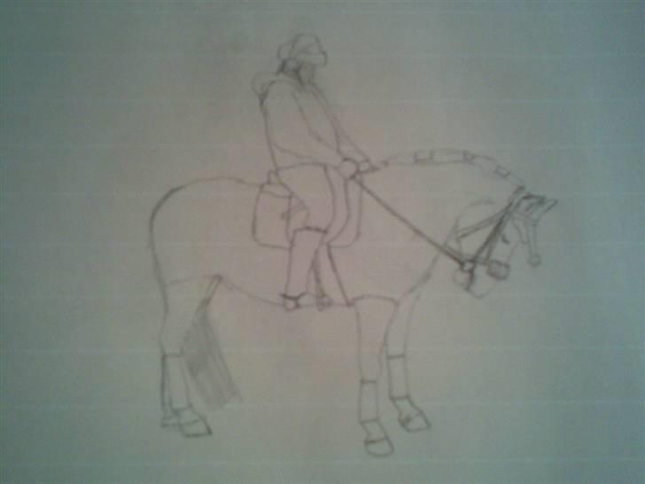 Tegninger og malerier - Hjort og Lars igen :) billede 15