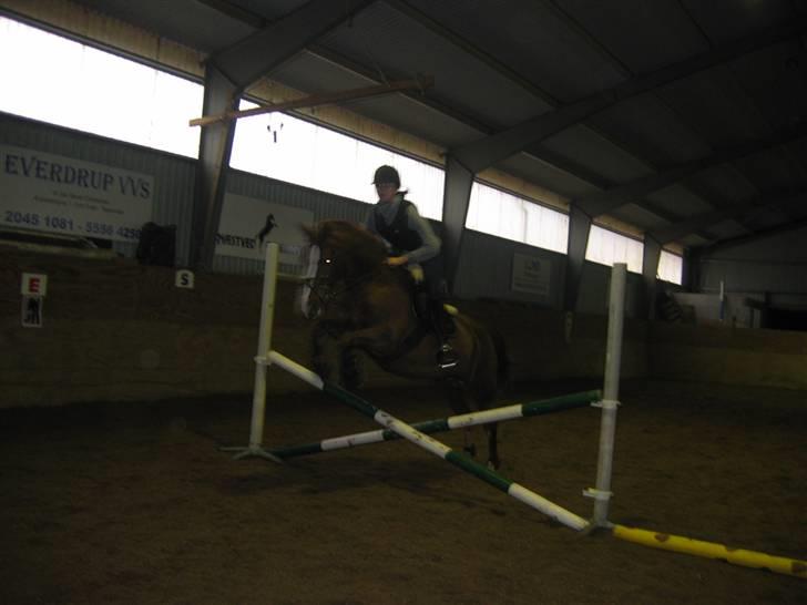 En dag på Askov ridecenter:) - Hop! Kun 70cm så ikk højt billede 20