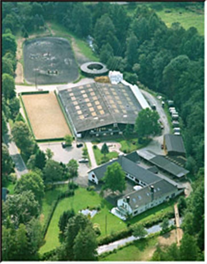 Billeder fra Tyskland - Gestüt Hausgrund set fra oven. billede 20