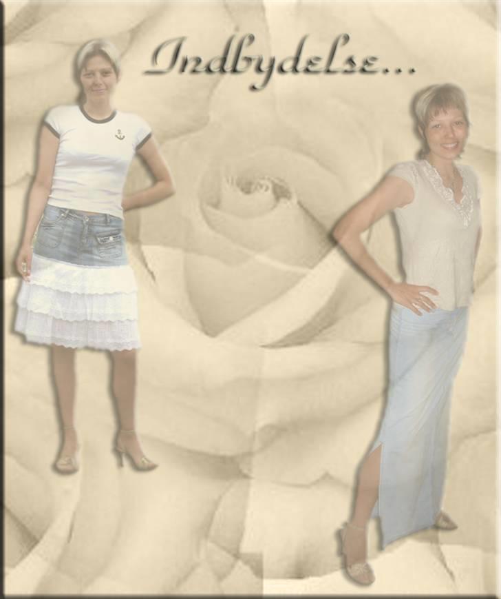 Tegninger og billeder jeg har leget lidt med... - Noget der skal blive til en invitation til min 30 års føs... billede 28