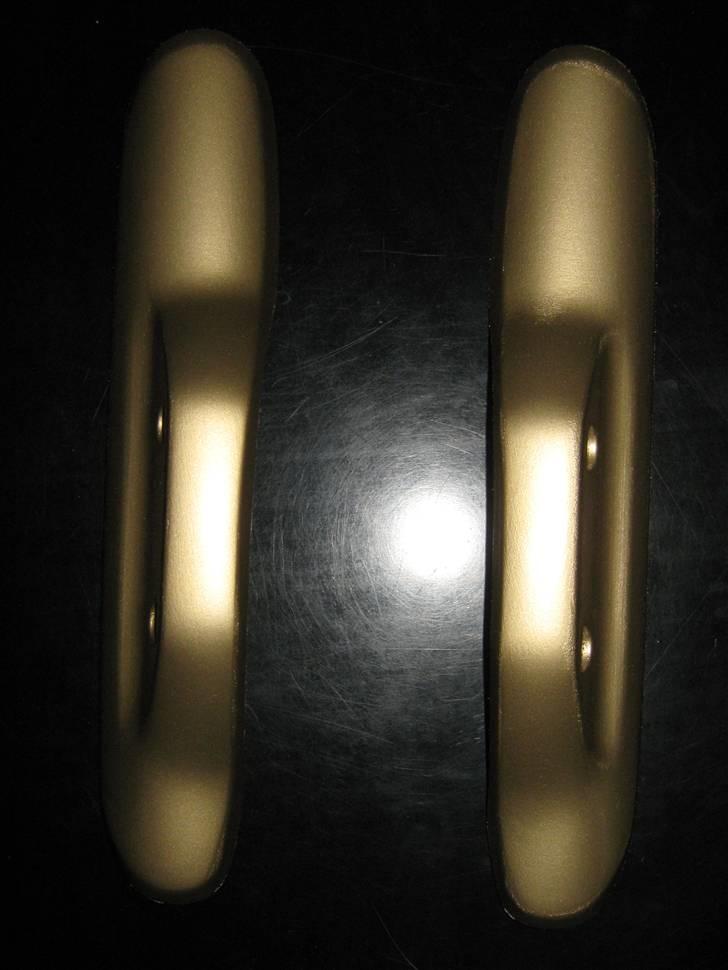 Suzuki Street Magic 'Projekt' - Hjemmemalede skjolde som sidder på forgaflen. billede 5