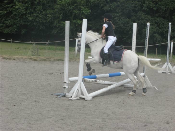 Frække fredrik - Kirstine frede fræser over oxern i deres første stævne billede 15