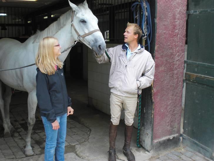 På besøg hos Peter Flarup - Mig, Silver Ray og Peter billede 6