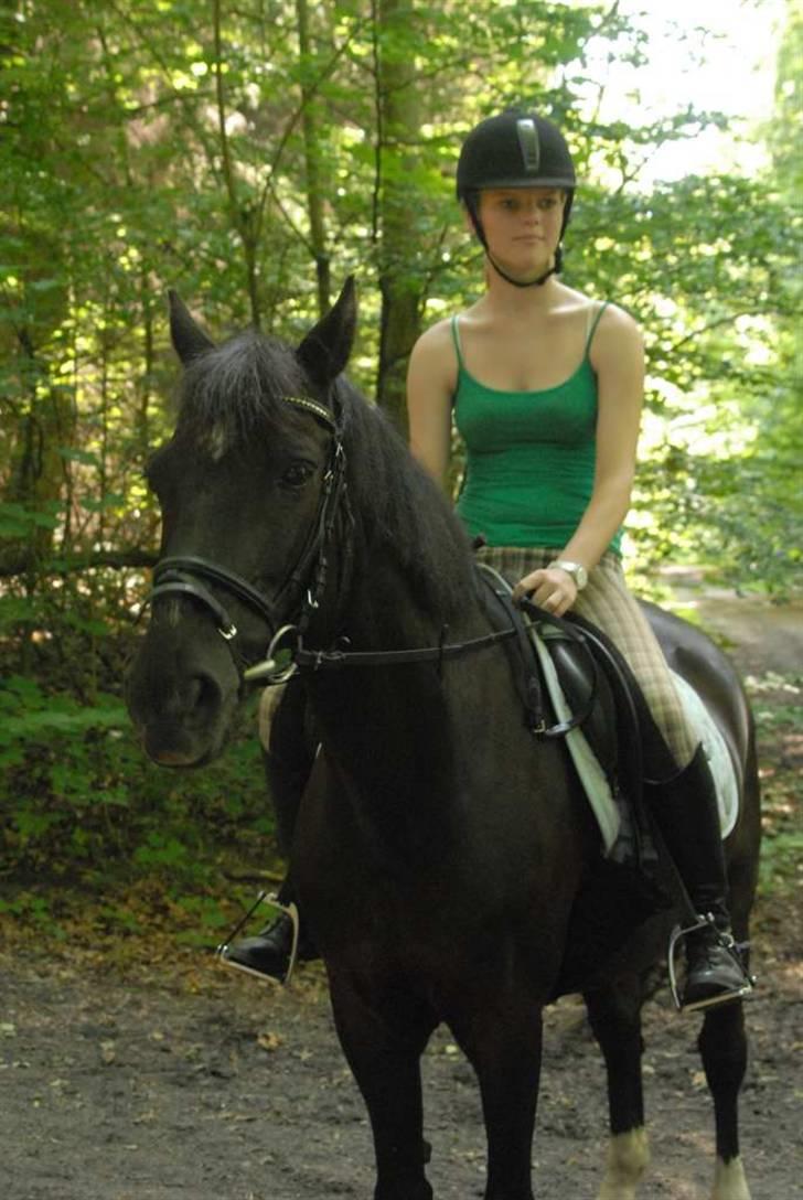 Charlie - Min part - Orienterringsridt i skoven på ridelejren billede 6